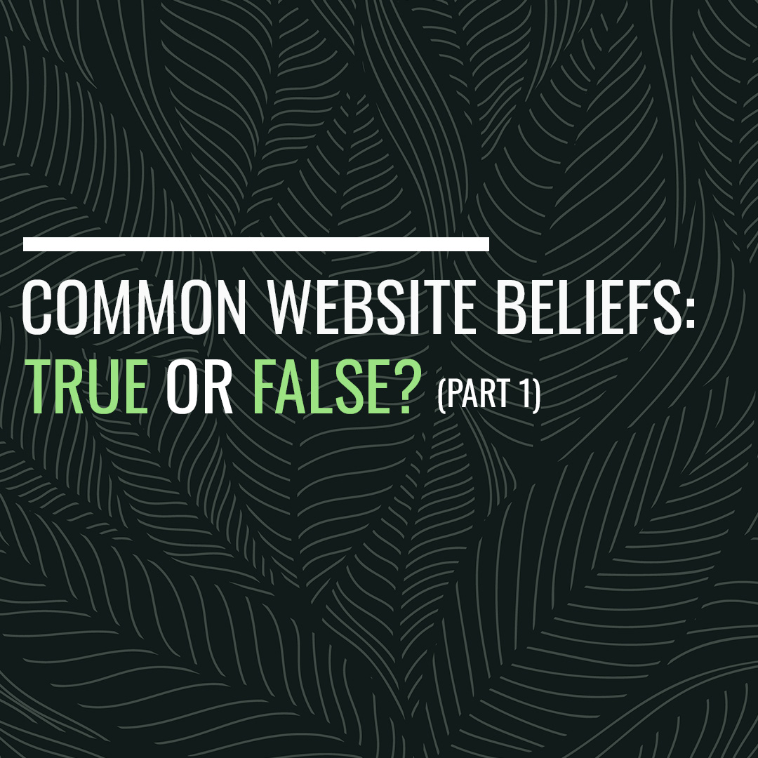 Common Website Beliefs: True or False?
